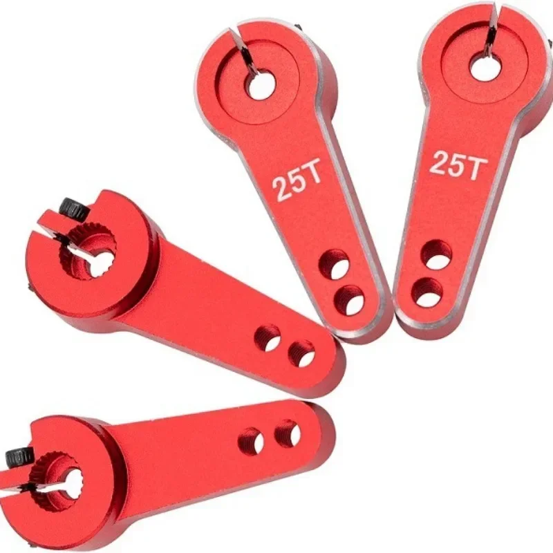 Bras de servo de direction en métal 35mm 25t pour voiture RC 1/10 Crawler Trxs Axial, pièces de voiture RC, 1 pièce