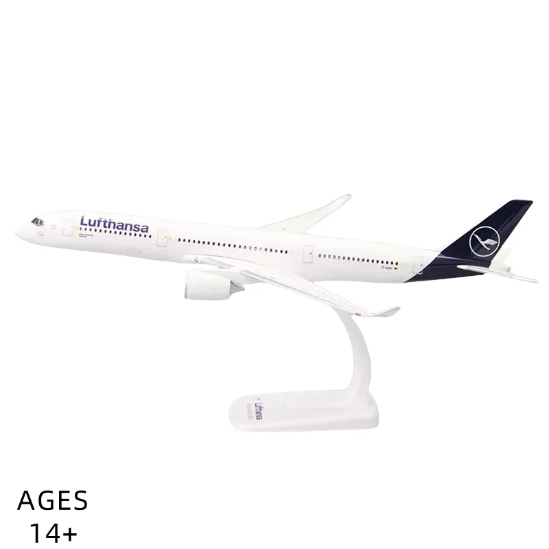 1/200 A350 A350-900 Lufthansa new Livery Airline Aircraft Plastic ABS Assembly Plane Model Airplanes Model For Collection