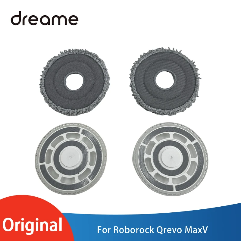 Original Roborock Qrevo MaxV Mop Tray Accessories for Roborock QRevo Pro Mop Cloth Holder Mop Mount FlexiArm Design Spare Parts