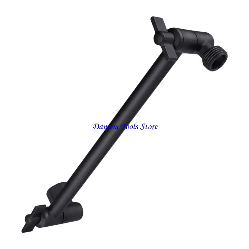 57BE Adjustable Shower Arm Replacement Stainless Steels Rainfalls Shower Head Extension Arm Adjustable Height Holder - view 3