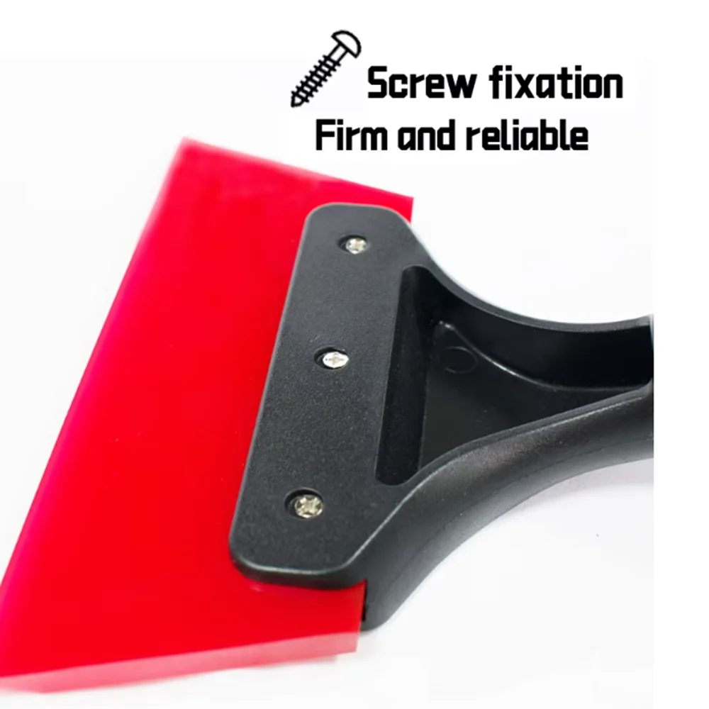 Red Oxford Squeegee Car Vinyl Body Wrap Water Scraper Hard Blade Auto Film Wrapping DIY Bubble Eliminate Application Tool