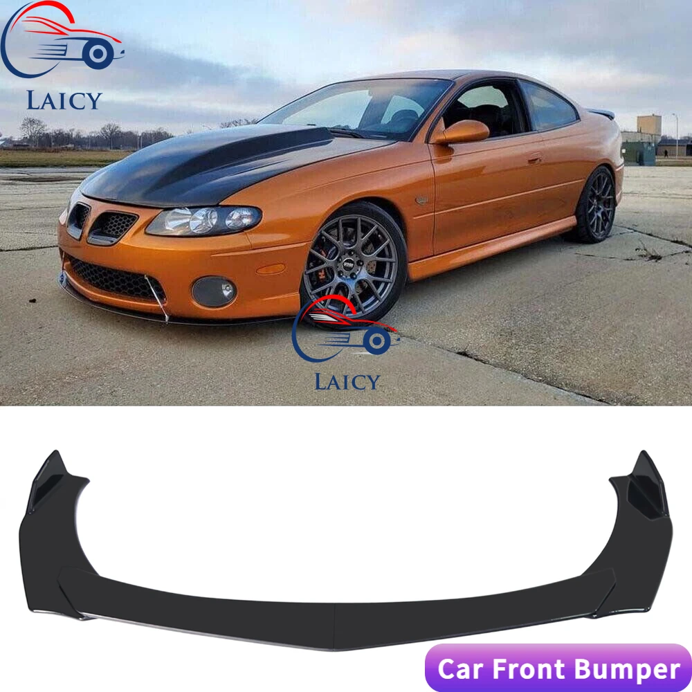 LAICY per Pontiac GTO 2004 2005 2006 Car paraurti anteriore Lip Body Kit Canard Lip diffusore Spoiler antigraffio ricambi Auto neri