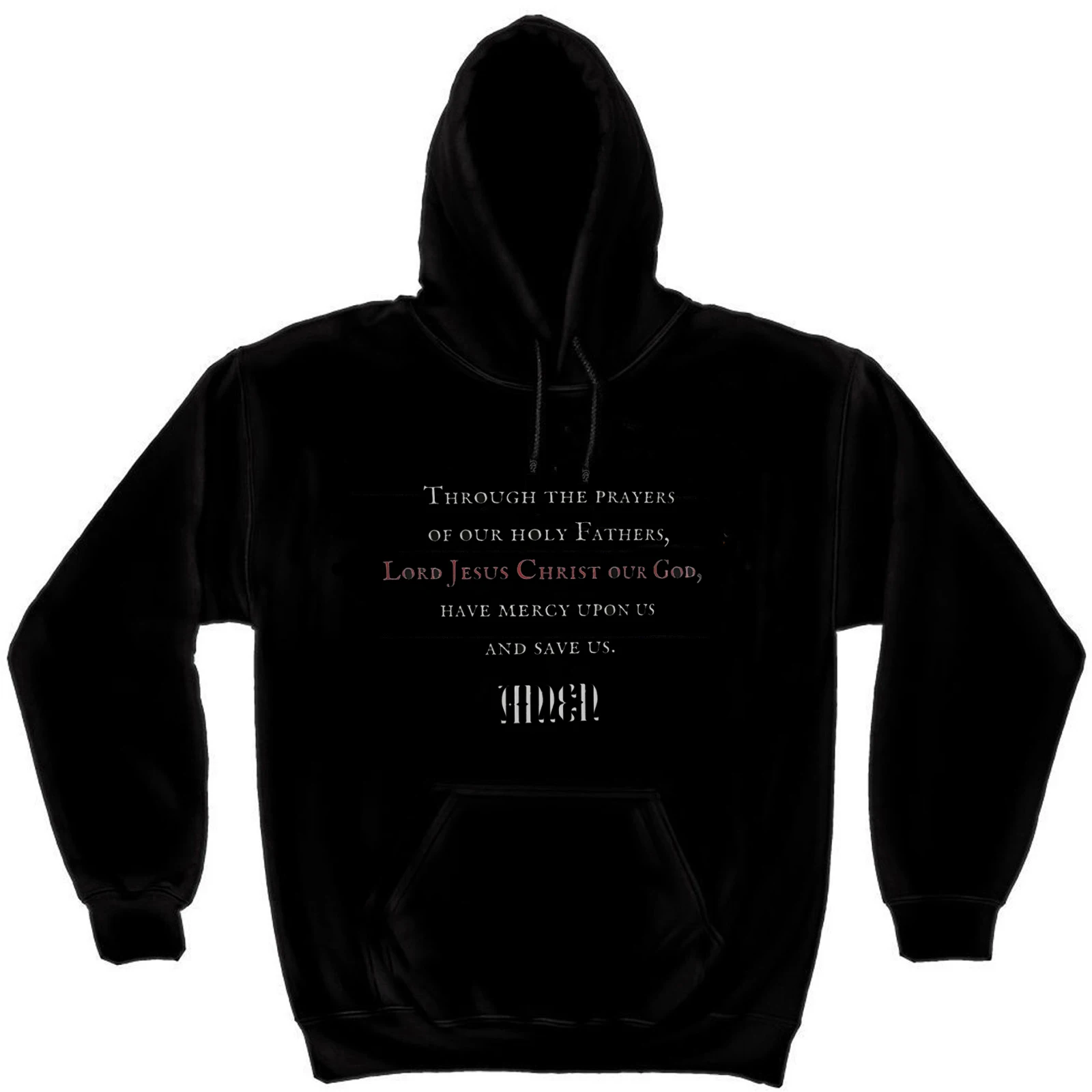 Orthodox Christian Jesus Prayer Orthodoxy Pullover Hoodie New 100% Cotton Comfortable Casual Mens Sweatshirt Fashion Streetwear