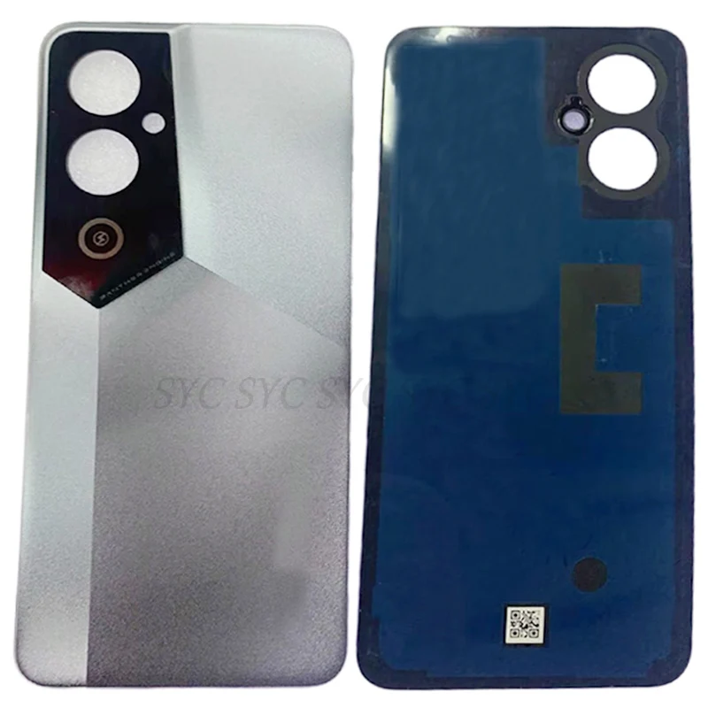 Back Cover Rear Door Case Housing For Tecno Pova 4 Pro Battery Cover with Logo Repair Parts