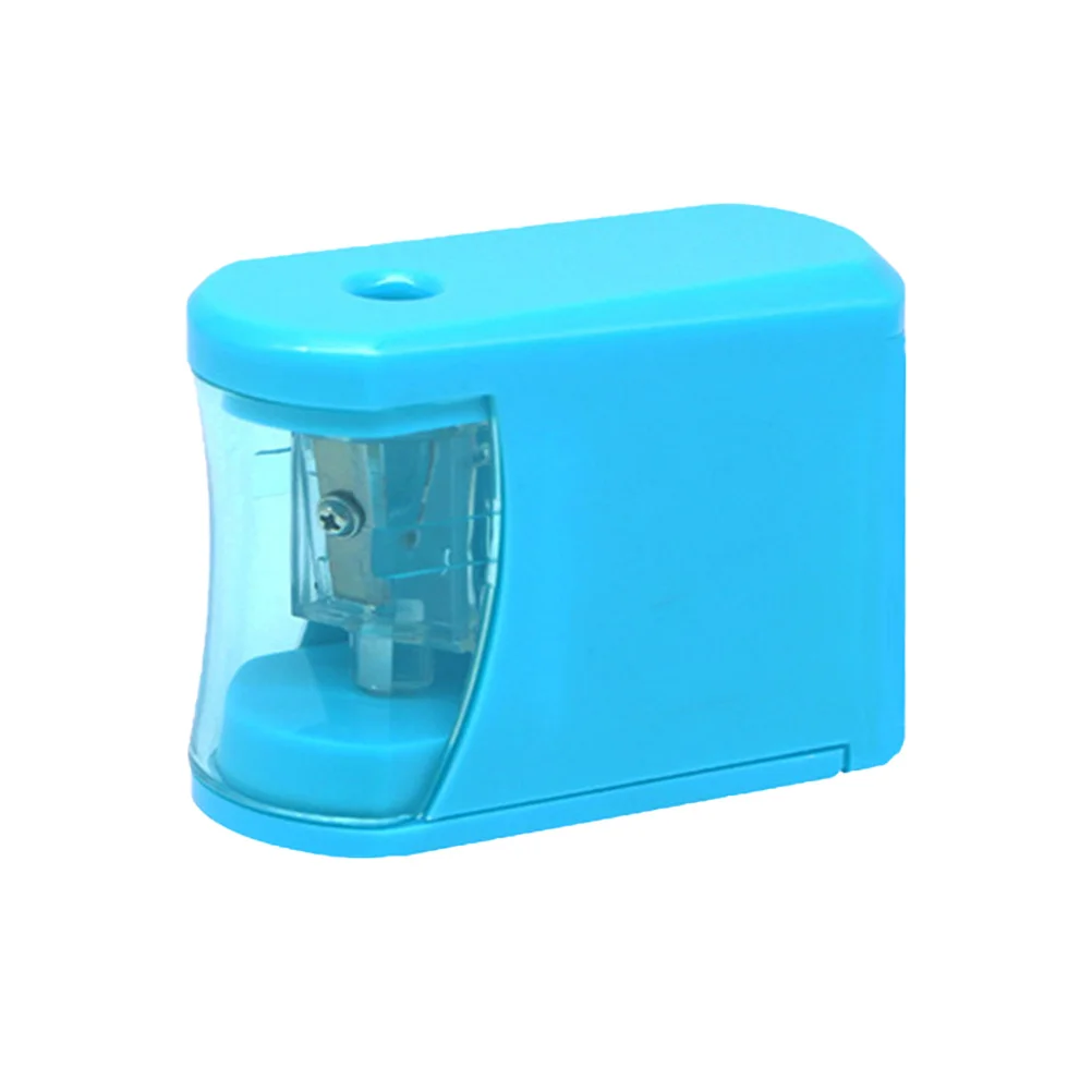 Fast Electric Pencil Sharpener for Students and Artists 5 Second Auto Sharpening with Removable Shavings Box Safe Operation No
