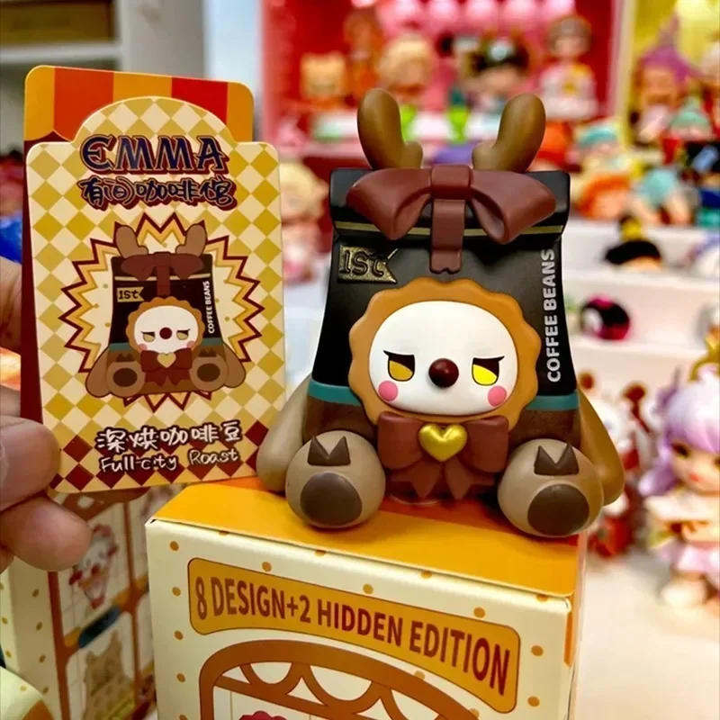 EMMA Secret Forest Coffee Shop Series Blind Box Anime Action Figure Toy Mystery Box Ornament Creativity Trend Girl Surprise Gift