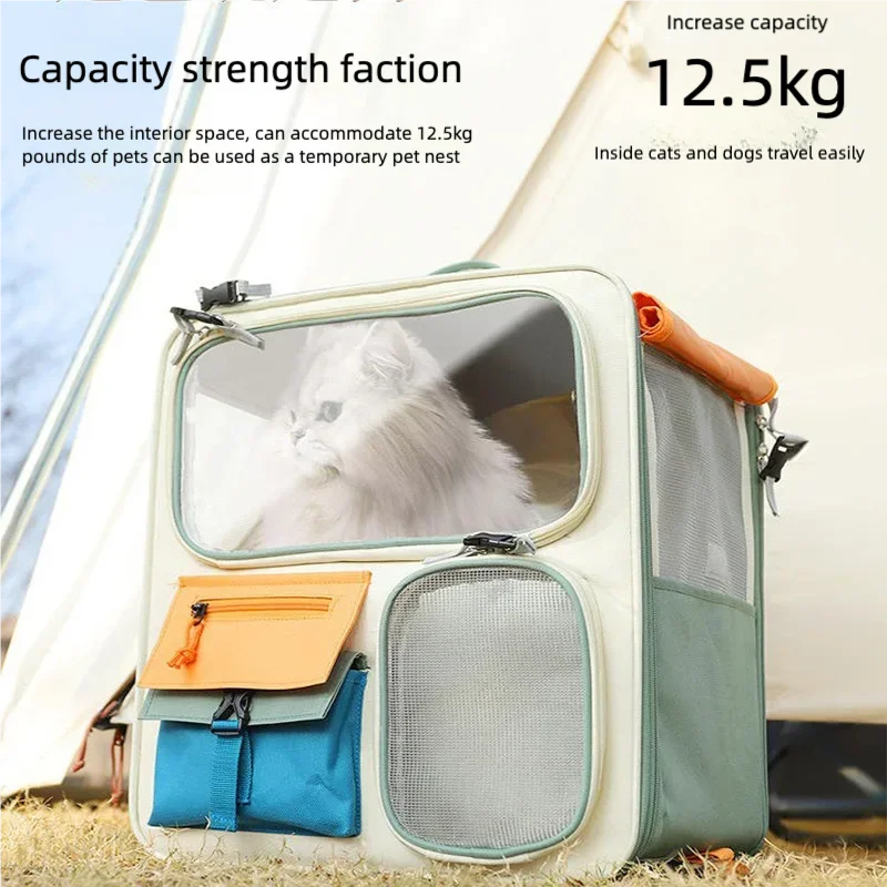 bag outdoor portable backpack pet backpack warm car artifact dog large capacity box