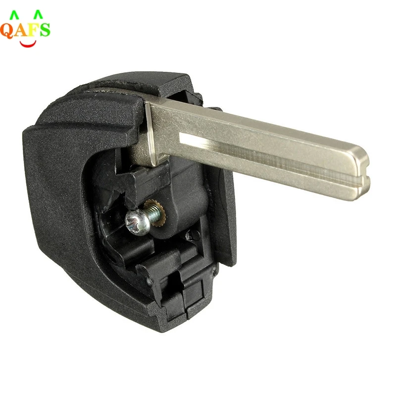 1PC Hot Selling New Remote Case Flip Key Head Part with Uncut Blade For VOLVO S60 S80 V70 XC70 XC90