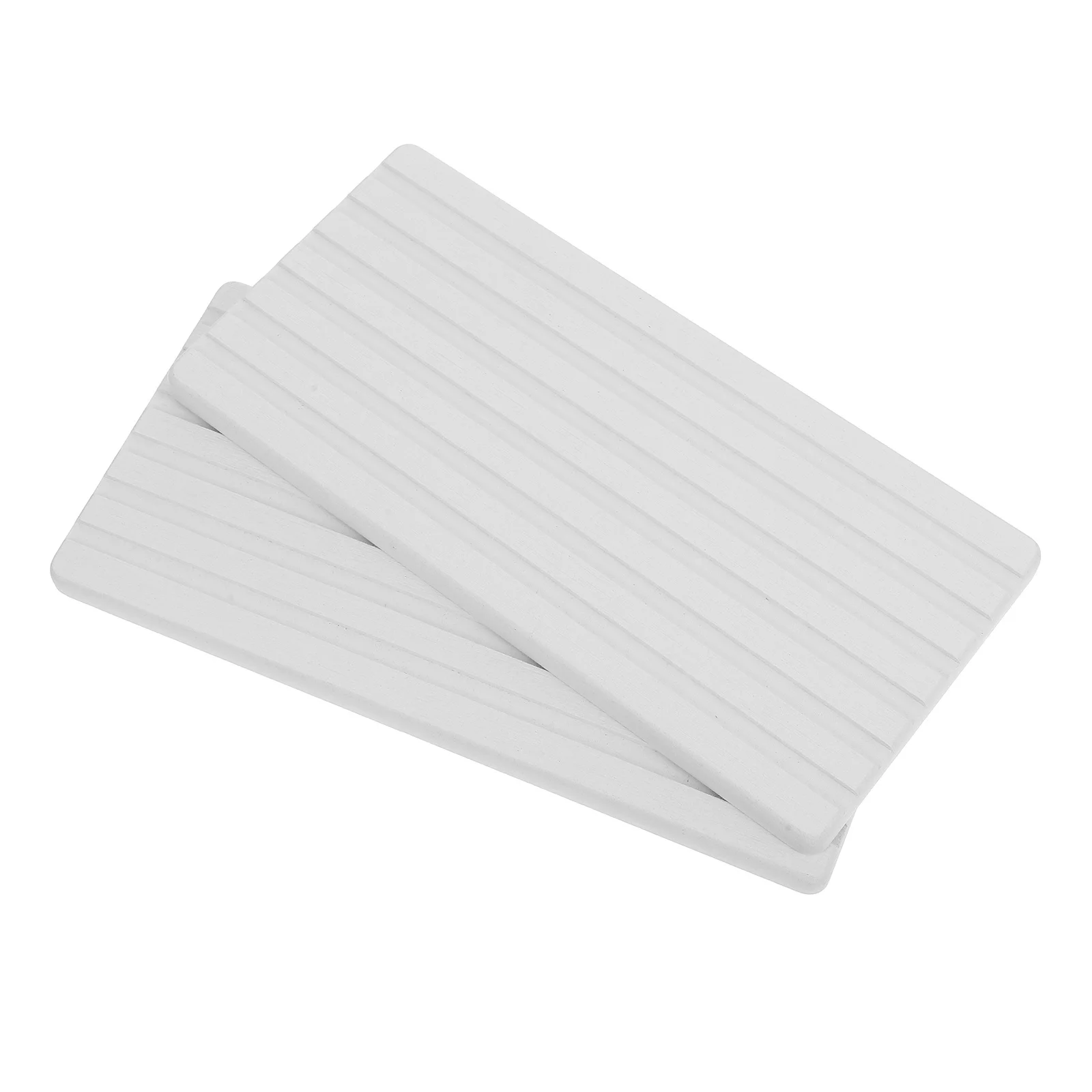 

2Pcs Diatomite Stone Drying Tray Quick Drying Absorbent Sink Mat for Kitchen Counter Bathroom Use Bathroom Tray