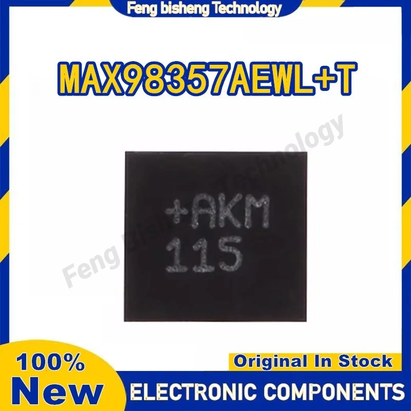 

10PCS 100% New MAX98357AEWL+T MAX98357AEWL MAX98357A MAX98357 AKM BGA Chipset