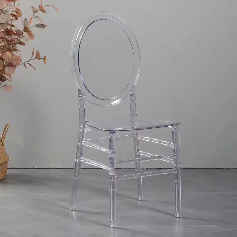Reception Chair  Wedding  Living Room Acrylic  Chivalry Chairs Stackable Banquet Parties Lounge Party Wholesale Hotle