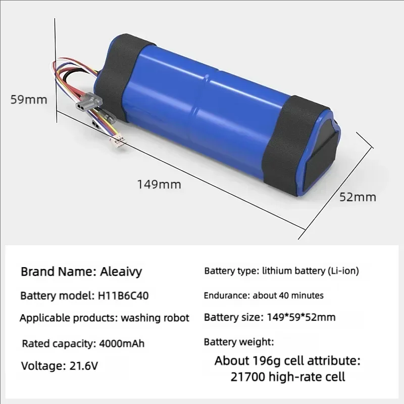 Batterie au lithium aste pour aspirateur de sol Dreame, H10,H11,H11 Max,H12Max ,H13,VWV8,HHR24A, 6800mAh, 12800mAh, nouveau