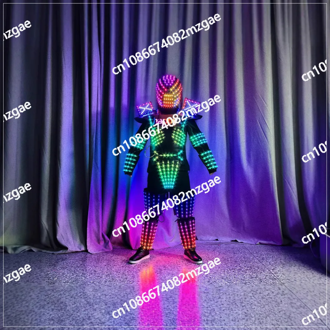 

Костюмы с RGB-подсветкой, светящиеся LED-костюмы, реквизит для программирования, реквизит для создания атмосферы в KTV, светящаяся одежда
