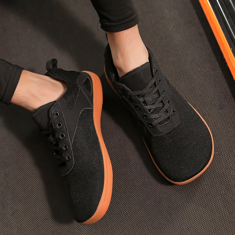 Unisex Wide Toe Shoes Simple Breathable Non Slip Outdoor Barefoot Comfortable Work Sports  Jogging Walking Shoes for Couples