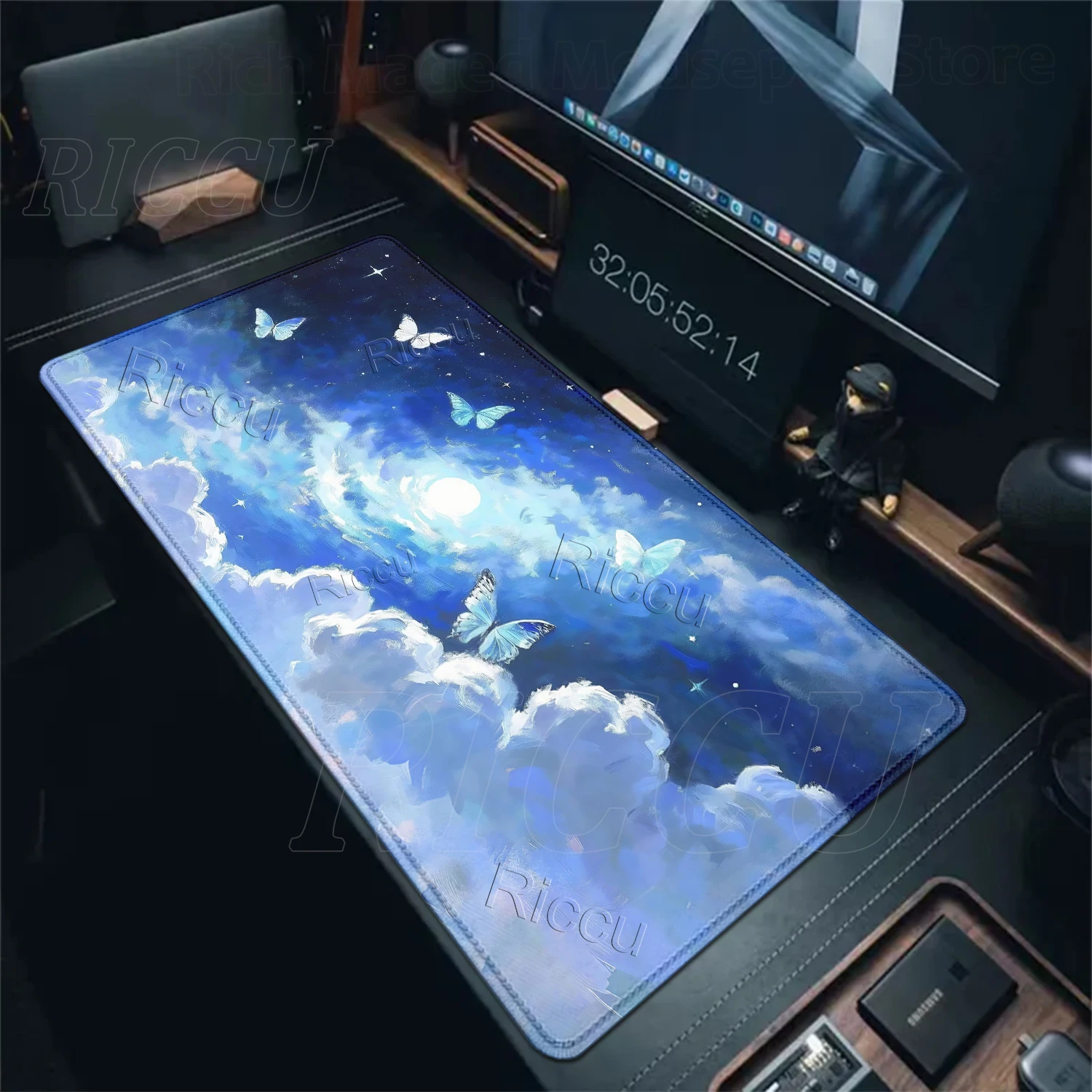 Duża podkładka pod mysz z moty – Gaming Keyboard Mouse recenzja i cena