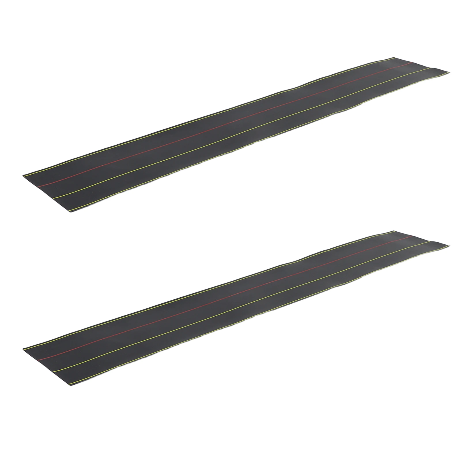 

2Pcs Magnetic Sentence Strips for Whiteboard 35x5 Inches Learning Blackboard Sticker Four-Line Three-Grid Reusable Handwriting