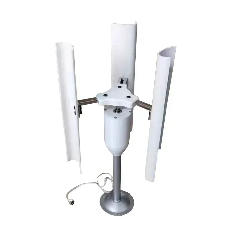 NEW Vertical Five-blade Wind Generator Model Three-phase Permanent Magnet Brushless Generator Low-speed Windmill Portable tools