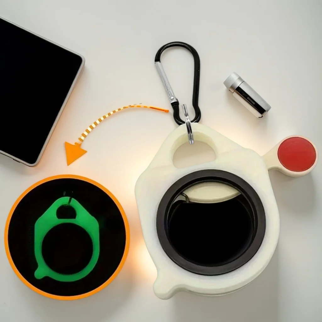 

1 шт. портативный органайзер для кабельных стяжек - флуоресцентное устройство для хранения инструментов и аксессуаров