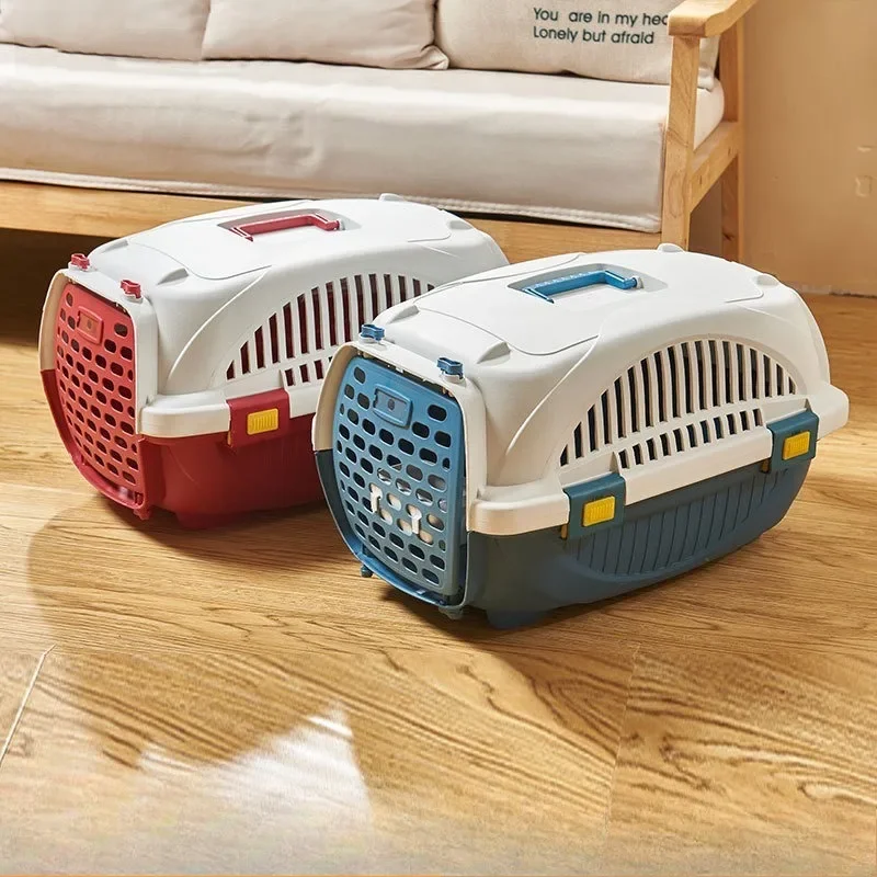 

Pet Cage Cat Carry Portable Out Transport Pet Mobile Bag Carry Durable and Breathable Travel Products Cat