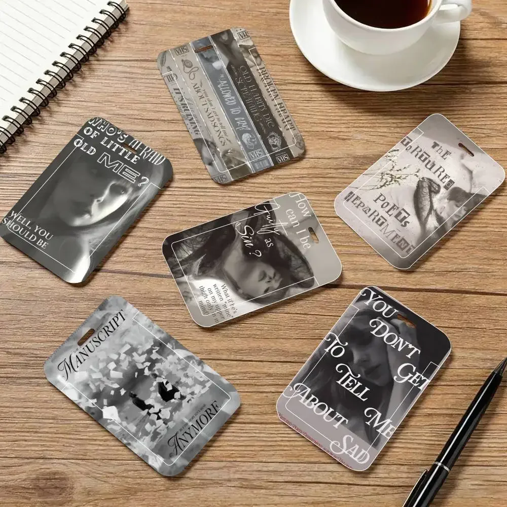 Singer T-Taylor Swift ID Card Holder Neck Strap Pendant Door Badge Holder Lanyards Keychain Work Credential
