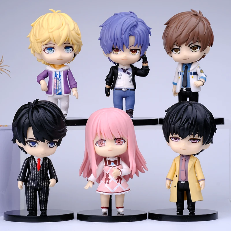 

Mr. Love: Queen's Choice Blind Box Toy Bai Qi Xu Mo Zhou Qiluo Li Zeyan Ling Xiao Figurines Decorative Statues Models Dolls Gift