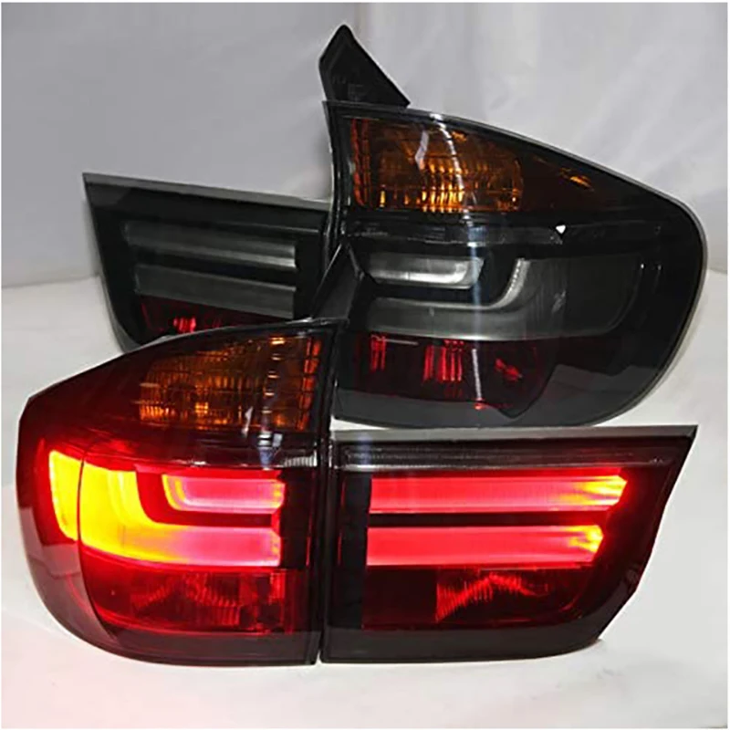 LED Taillight Assembly For BMW X5 E70 Tail Light 2007-2013 Year Red Black Rear Lamp Back