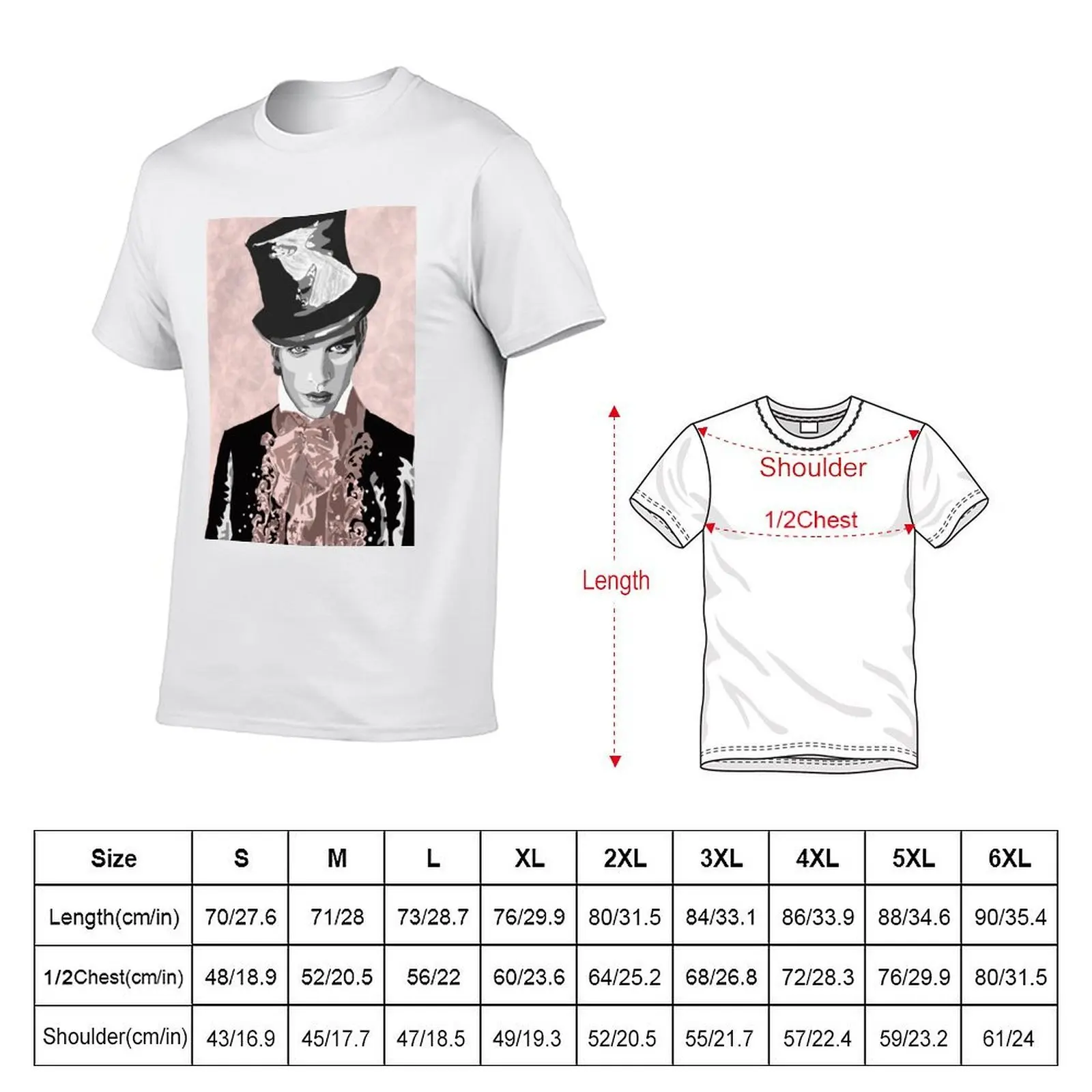 Brian Slade in Blush T-Shirt football t shirt sports fans shirts graphic tee men
