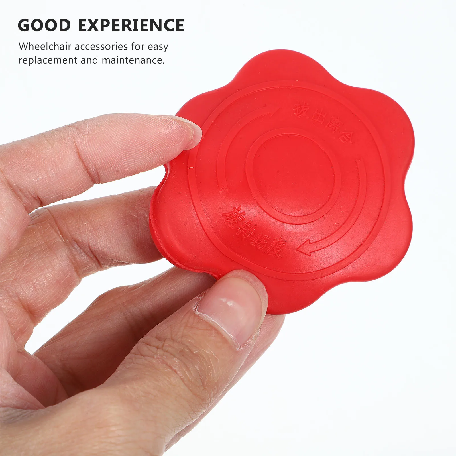 

2Pcs Wheelchair Clutch Dust Lid Reusable Plastic Protective Cover for Clutch Durability Simple Installation Wheelchair