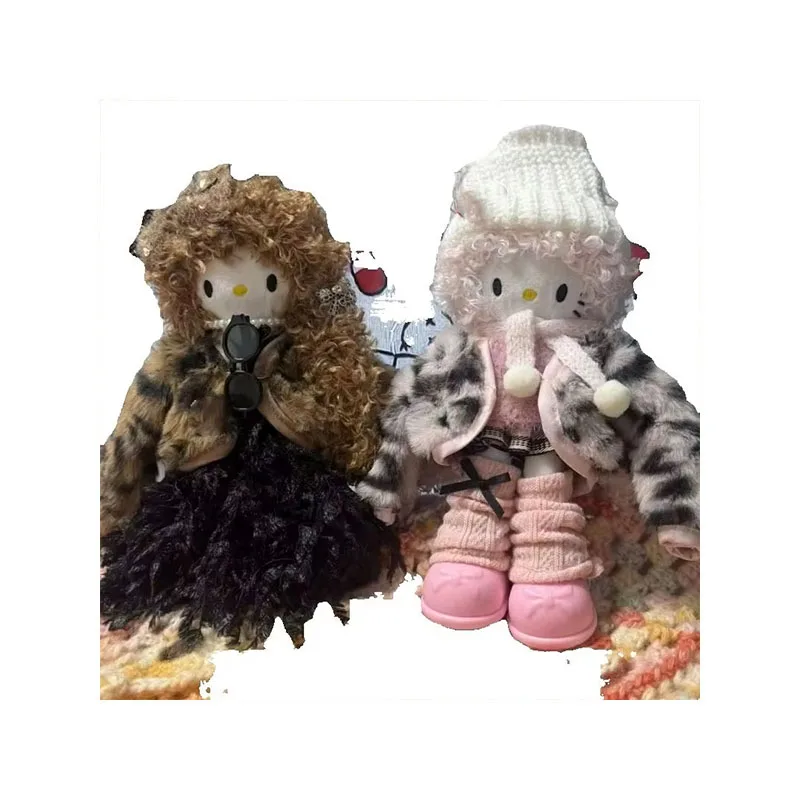 pendentif-de-sac-hello-kitty-en-fausse-fourrure-imprime-leopard-noir-style-kawaii-pour-l'automne-et-l'hiver-poupee-en-peluche-porte-cles-mignon-ornement-decoratif-cadeau