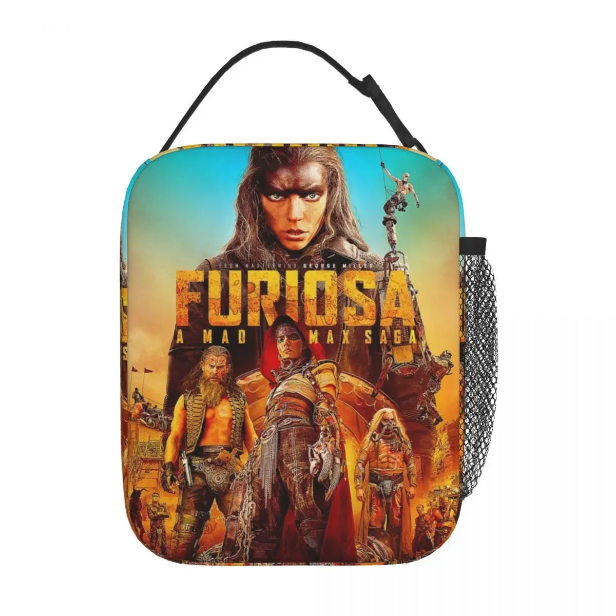 Lunch Box Furiosa A Mad Max Saga Product 2024 New Movie Lunch Food Box New Cooler Thermal Lunch Box For School