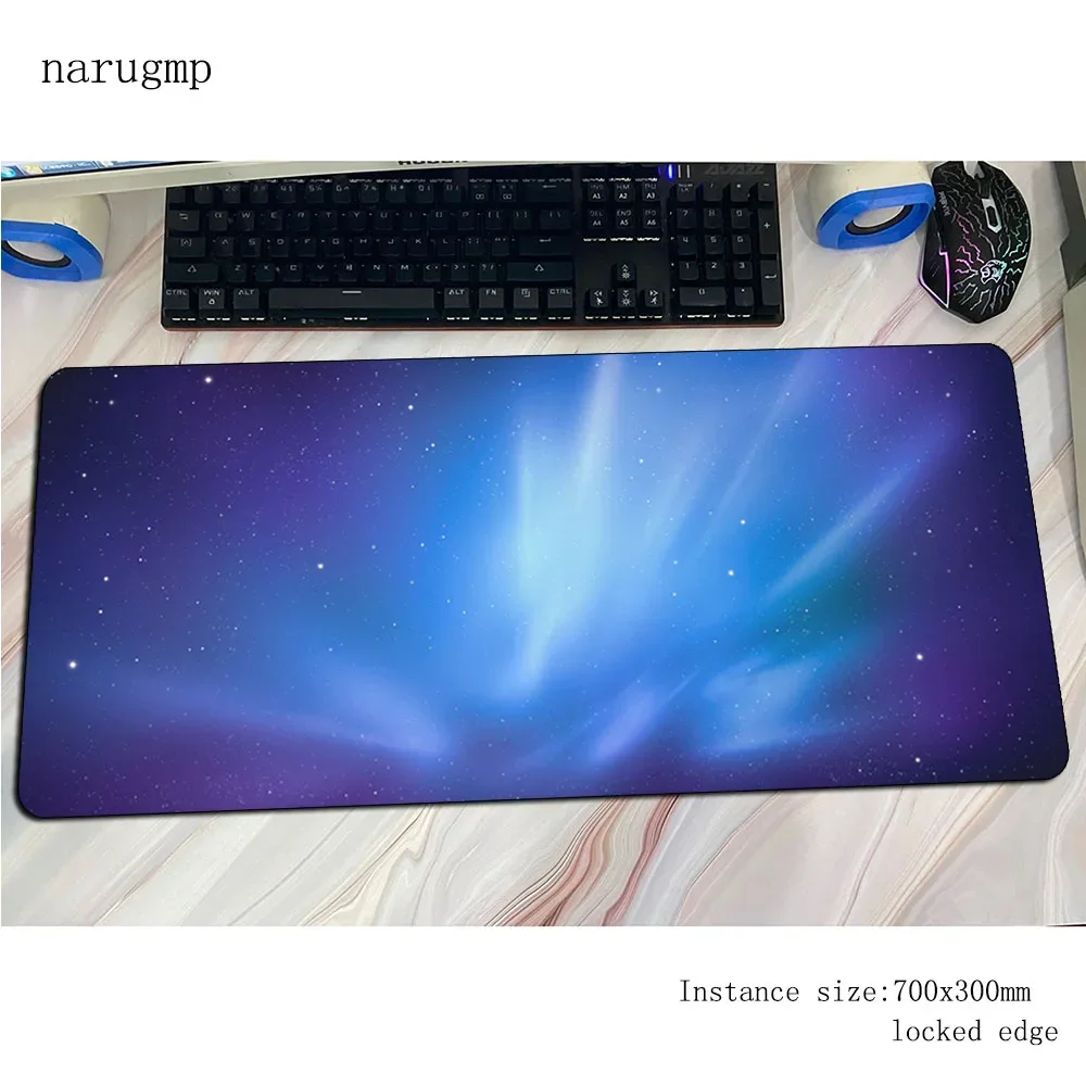 الفضاء الفني بادماوس HD طباعة لوحة ماوس للألعاب لعبة 700x300 مللي متر ماوس الوسادة ألعاب مكتب الكمبيوتر حصيرة كبيرة دفتر ماوس الكمبيوتر