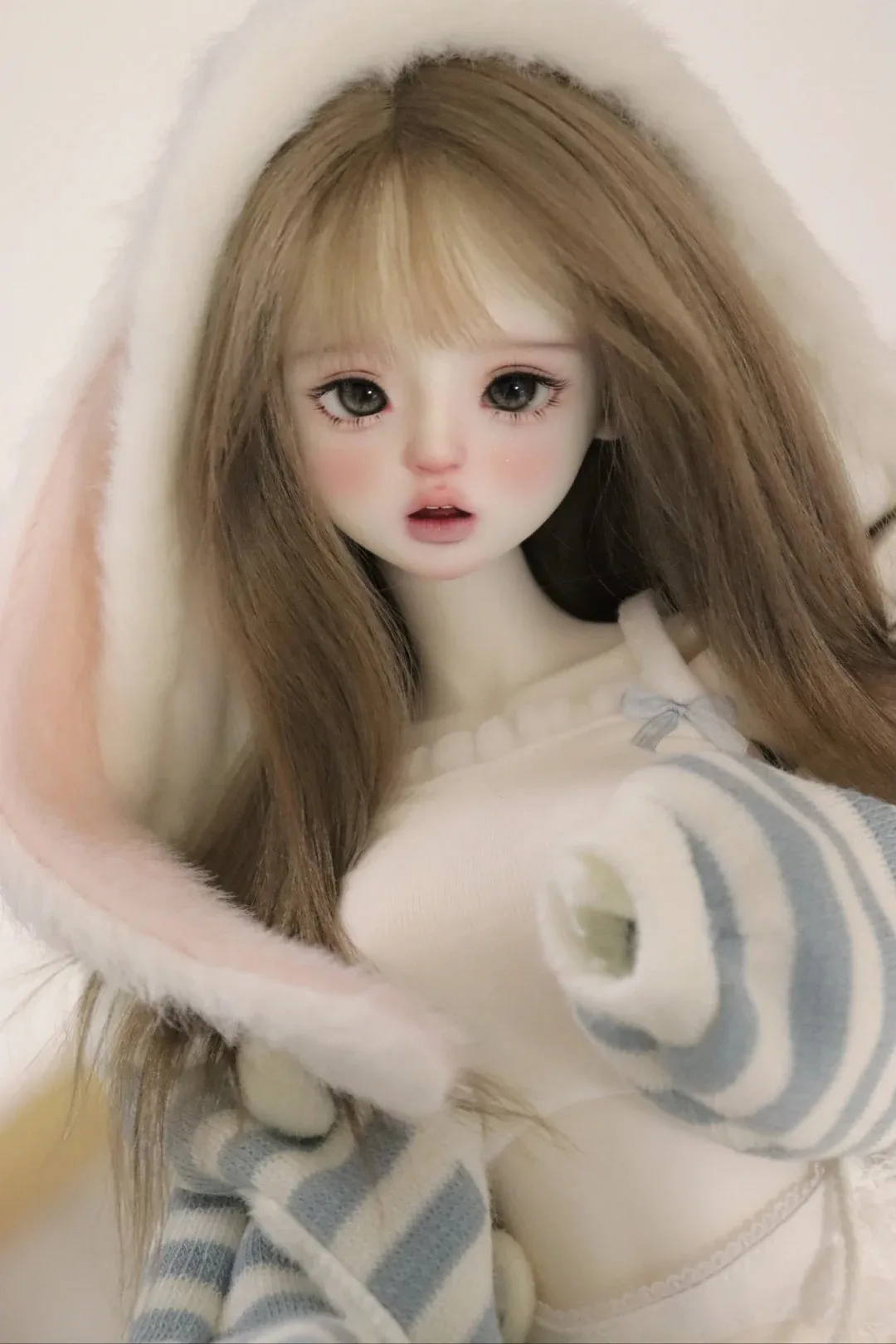 

1/4 масштаб SD BJD кукла Aikou милый комплект для девочек, высококачественная подвижная игрушка Linlan, бесплатная доставка