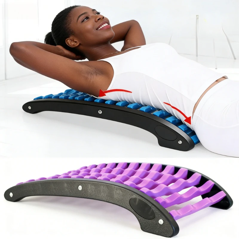 

НОВЫЙ Массажер для спины, поддержка поясницы, расслабление мышц, инструмент для массажа позвоночника, снятие боли в спине и расслабление тела