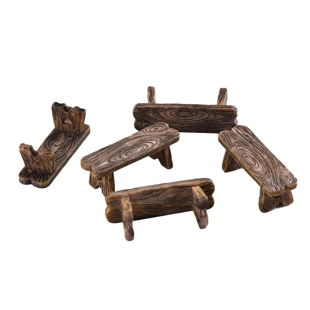 Coração em miniatura casa de bonecas paisagem DIY handwerkliches Dekor