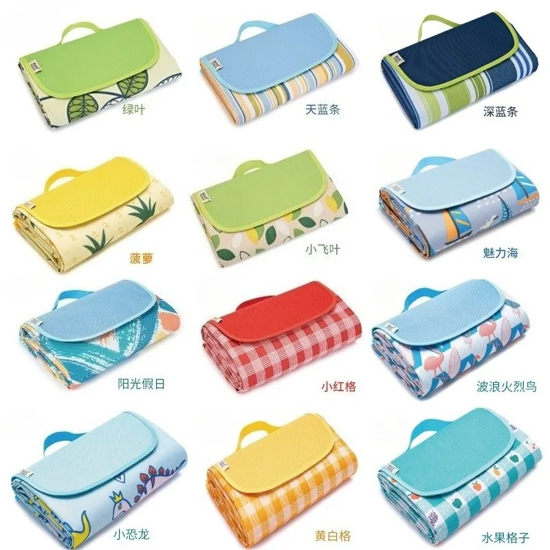 portable-picnic-mat-waterproof-outdoor-camping-tent-oxford-cloth-base-modern-simple-style-polyester-fiber-lawn-pad-for-picnic