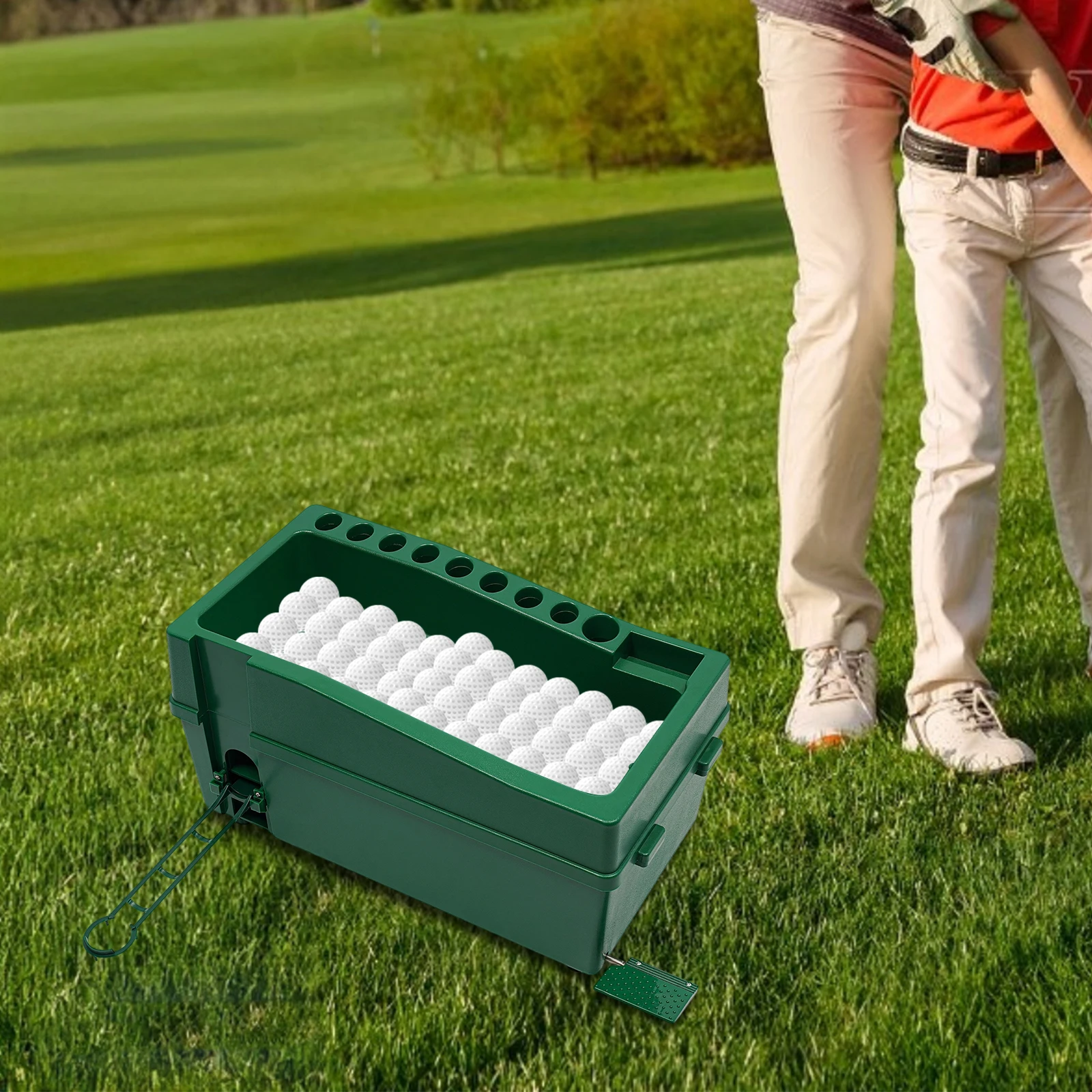 Golf Balls Automatic Driver for Indoor Simulators and Golf Driving Range Teeing Machines, Golf Ball Dispenser Tee, Swing Trainer