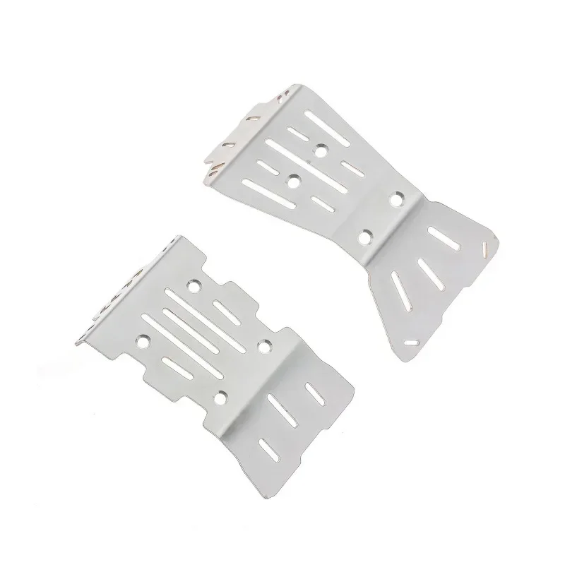 Metal Stainless Steel Chassis Armor Guard Protection Protector Skid Plate for ARRMA 1/10 GORGON Monster Truck 2WD Upgrade Parts