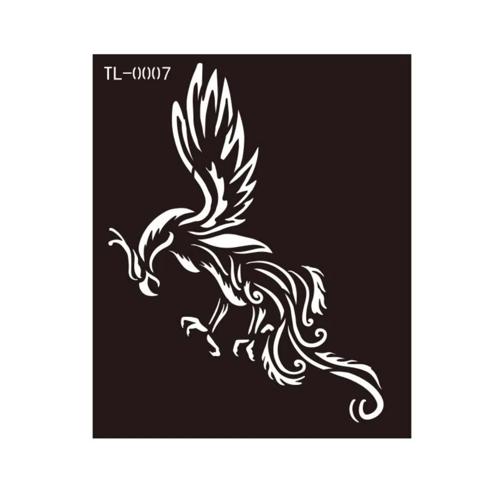 Hollow Henna Tattoo Stencil Mehndi Stickers Wedding Tool Temporary Tattoo India Flower Fake Tattoo Decals Body Art Sticker