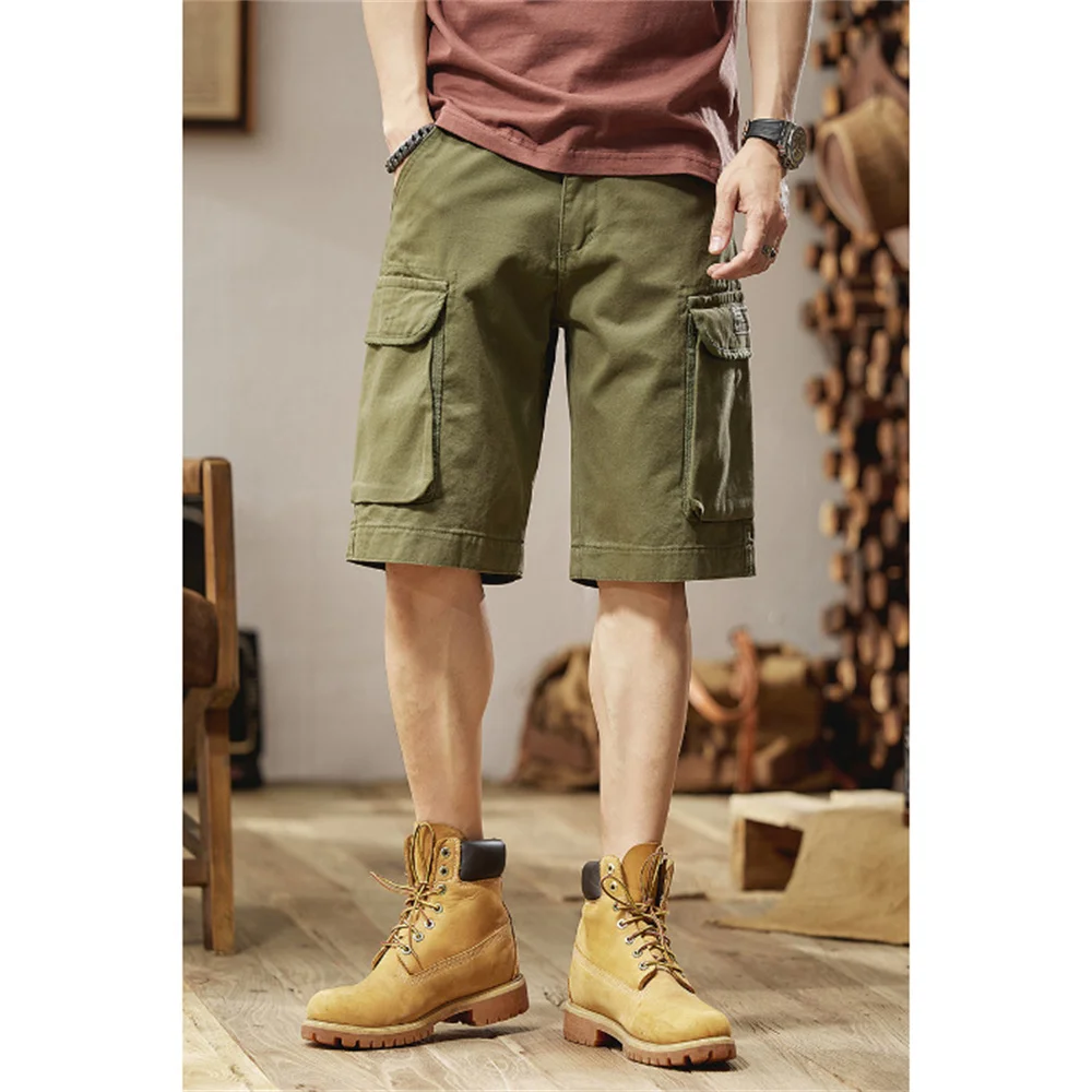 

Summer new casual camouflage workwear shorts men's CARGO SHORTS MEN