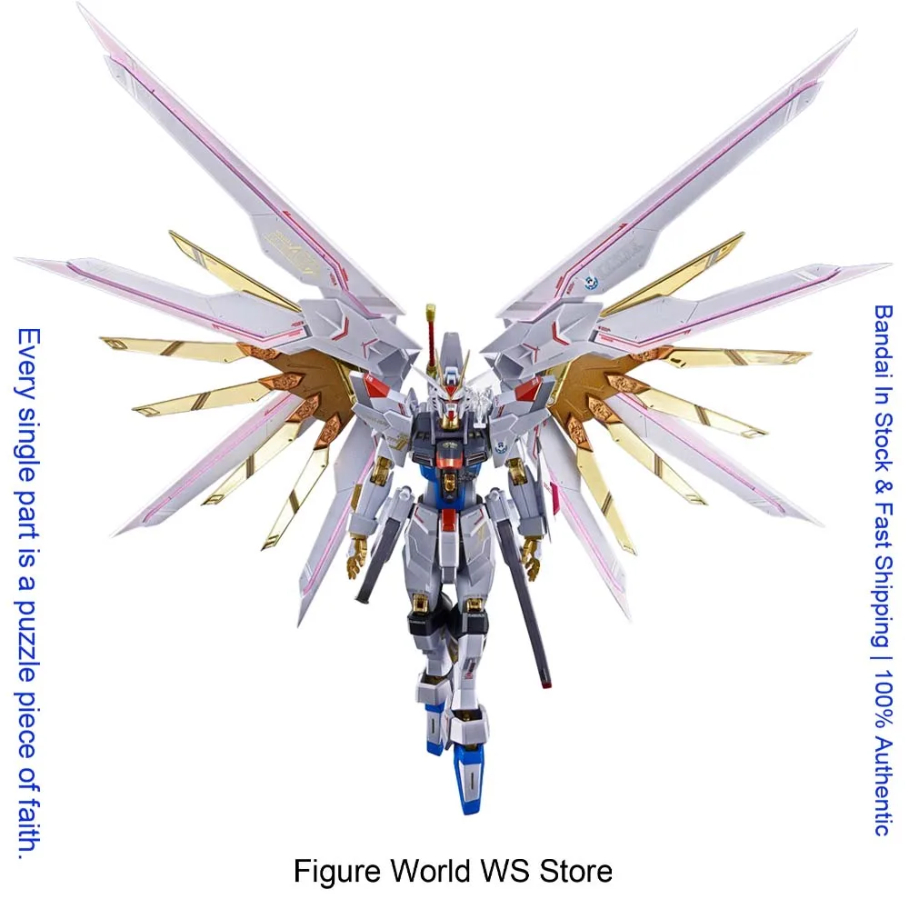 

BANDAI METAL ROBOT SPIRITS SIDE MS Mighty Strike Freedom Gundam Final Battle Ver. Authentic Figure Model