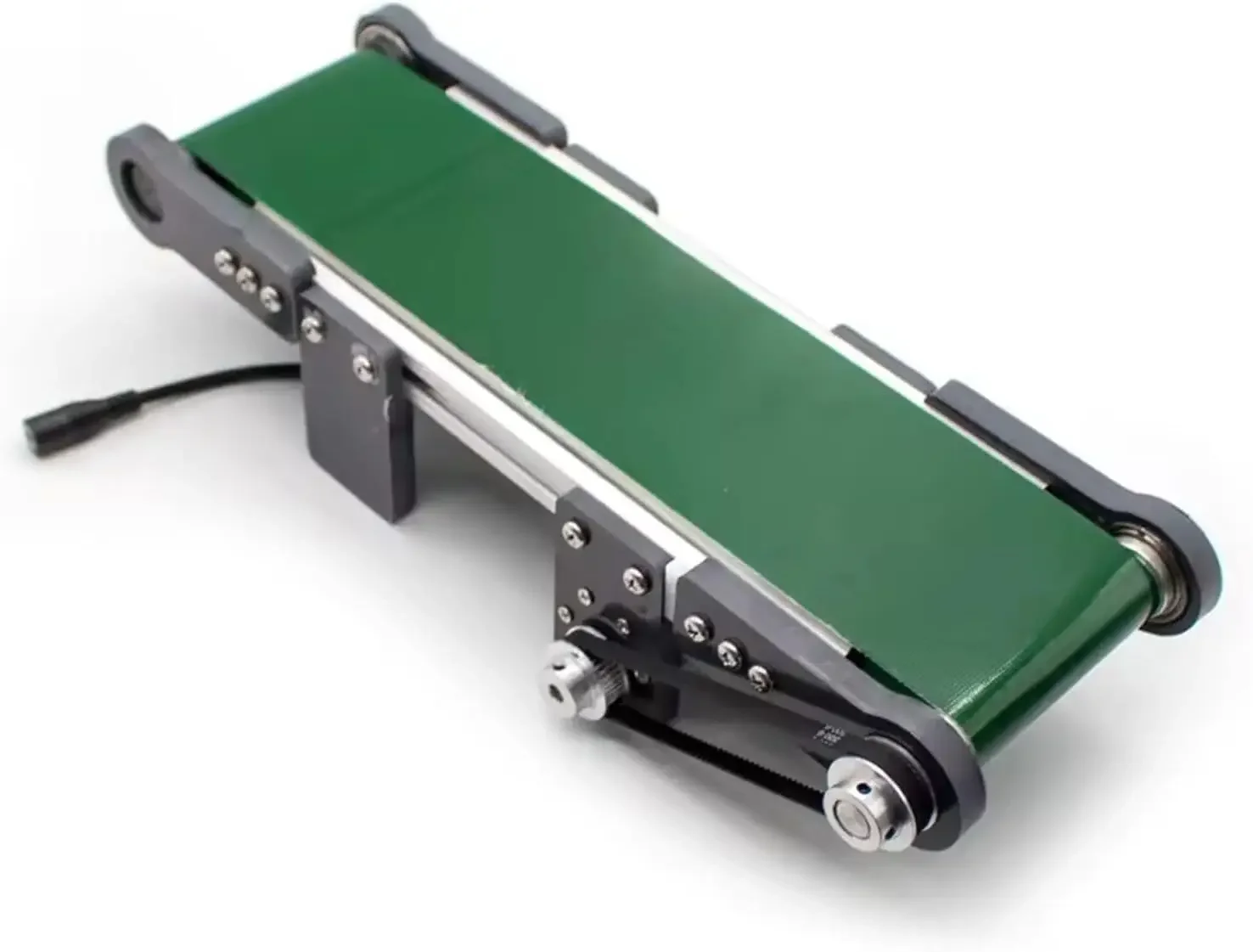 

Electric Production Line Conveyor Belt Friction Experiment Equipment 0-116RPM Adjustable speed 10*130CM Desktop Conveyor Belt