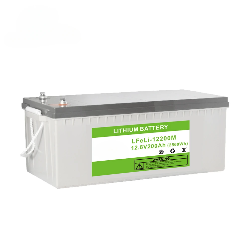 12.8v 200ah solar lithium ion battery pack price