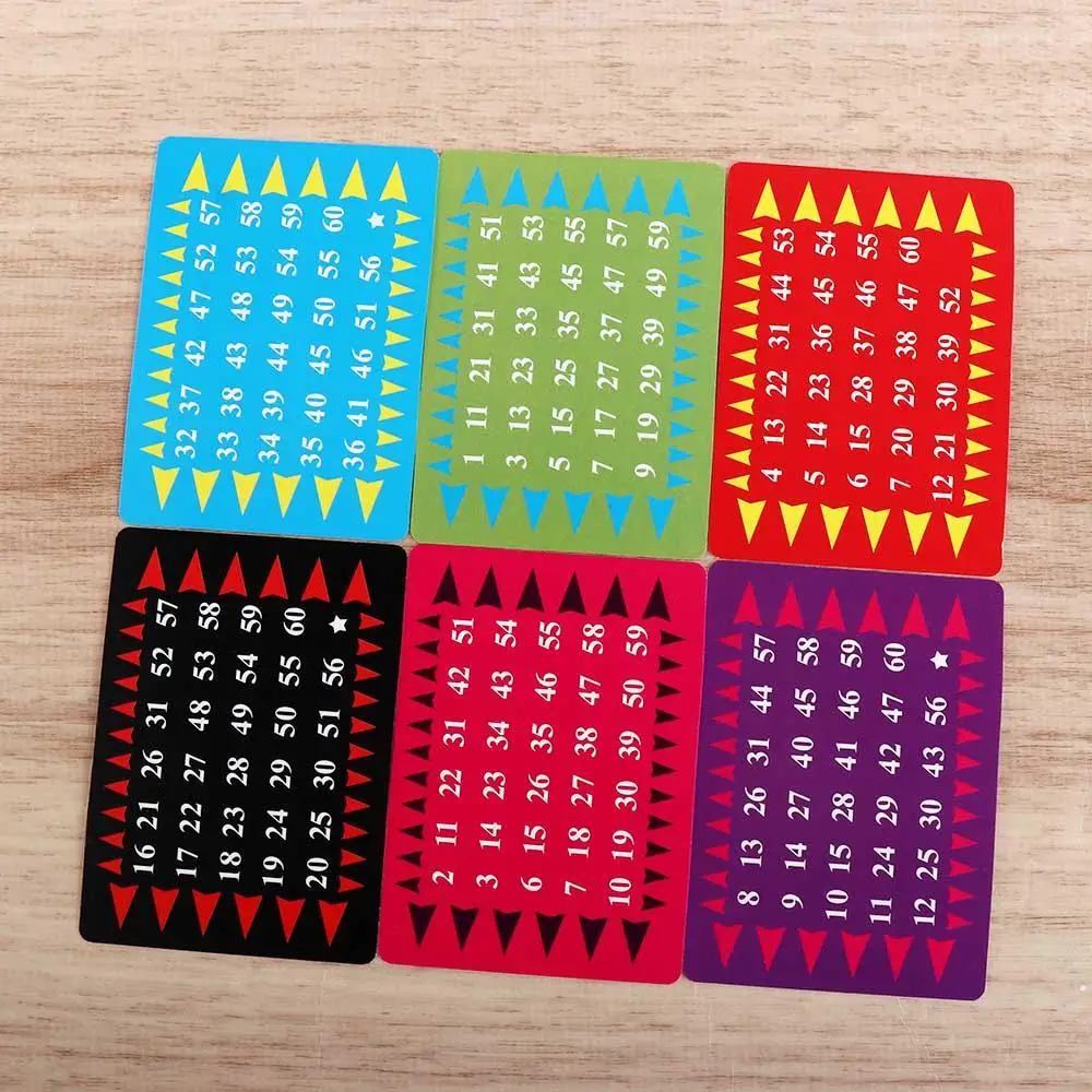 

Mystical Perspective Cards Calculation Telepathy Card Magic Toys Telepathy Prank Joke Close Up Children'S Toys