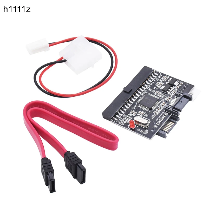 2 in 1 SATA TO IDE อะแดปเตอร์แปลง IDE เป็น SATA 40pin 2.5 "นิ้วฮาร์ดดิสก์ไดรเวอร์การสนับสนุนสำหรับ ATA HDD CD DVD อะแดปเตอร์ Riser BOARD