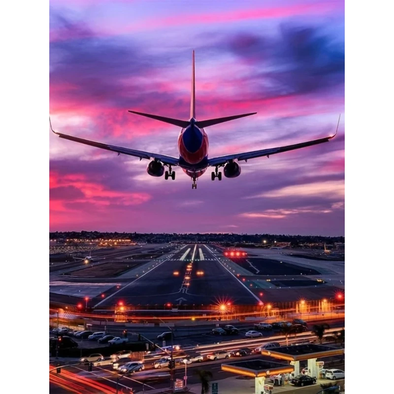 500-1000-1200-2000ピース-ジグソーパズル-風景画を背景に飛ぶ飛行機-大人向け-素晴らしい週末のリラックスや家族で楽しめるギフト