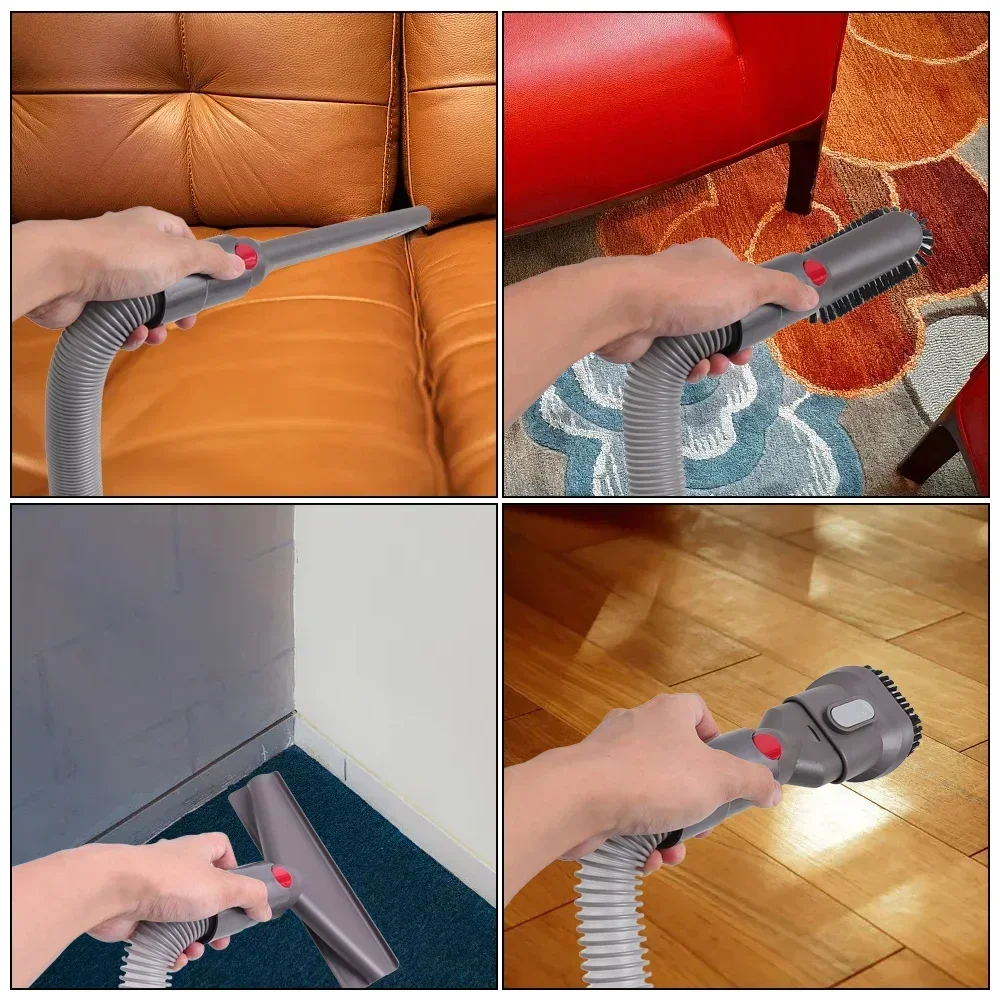 Vacuum Cleaner Attachment Kit for Dyson Gen 5 V15 V12 V11 V10 V7 V8 Absolute Detect Cyclone Mattress Outsize Replacement Part