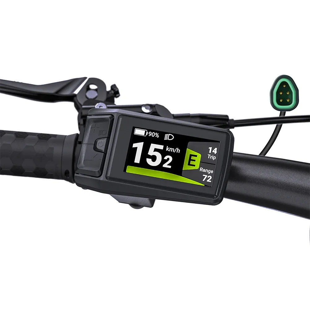 

CAN Protocol E-Bike Display Cycling Accessories Can Protocol Display For Ebike Bicycle Computer PAS Levels 0-7 ABS Material