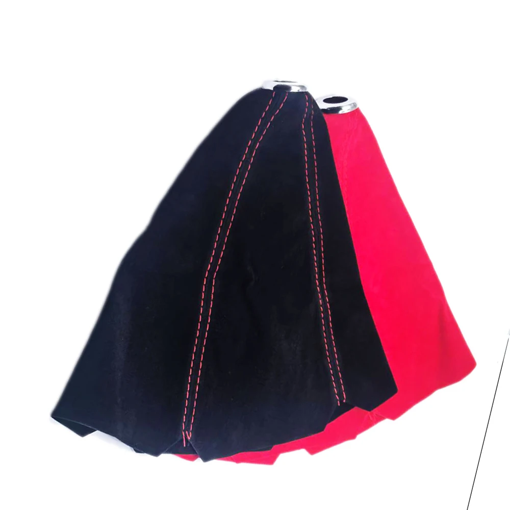Funda universal de cuero PU de 16 mm para palanca de cambios de coche, cubierta de pomo de palanca de cambios automática/manual, protector de pomo de palanca de cambios.