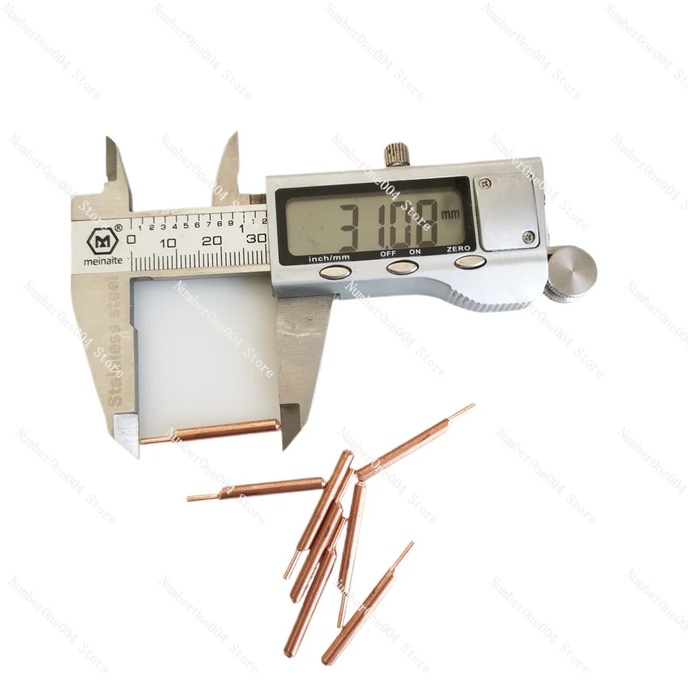 Welding needle Aluminum oxide copper 3mm Eccentric rod welding machine welding pen  brazing battery special nickel plate