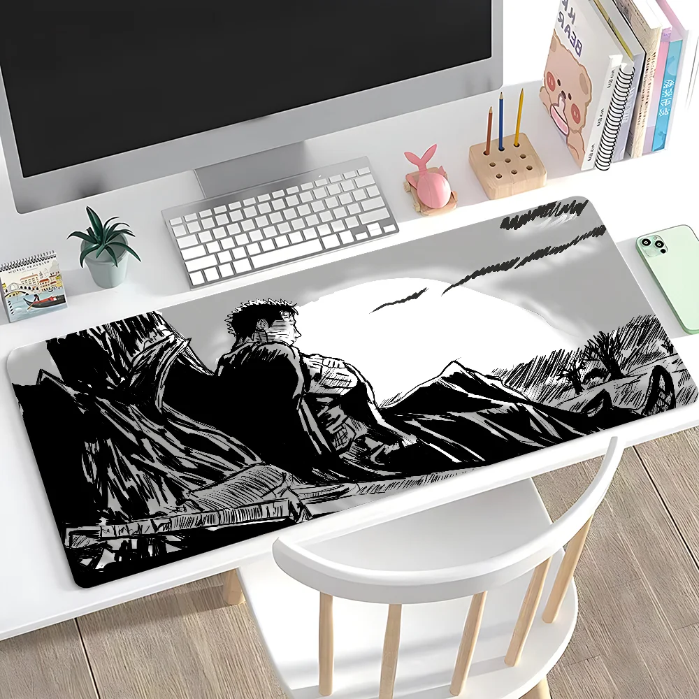 

B-Berserk Cool Mousepad Large Anti-Slip Mouse Pad Stitched Edges Mat Durable Desk Laptop Gaming​ Keyboard Pad XXL